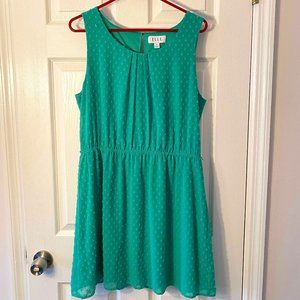 Green Flowy Summer Dress